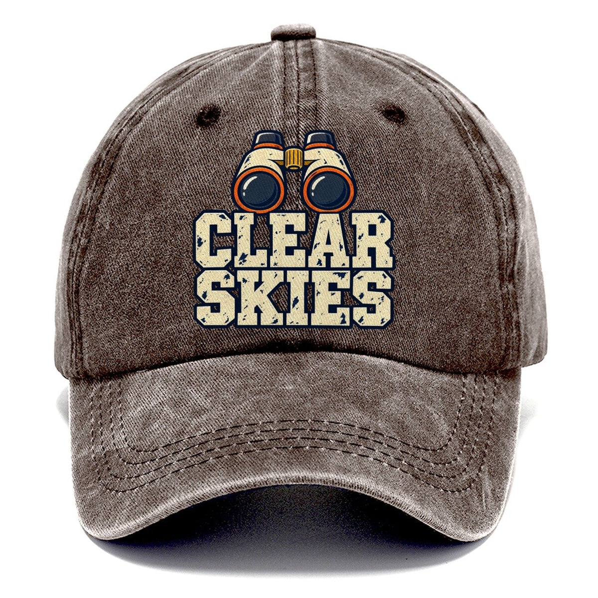 Clear Skies Astronomy And Stargazing Classic Cap – Brown