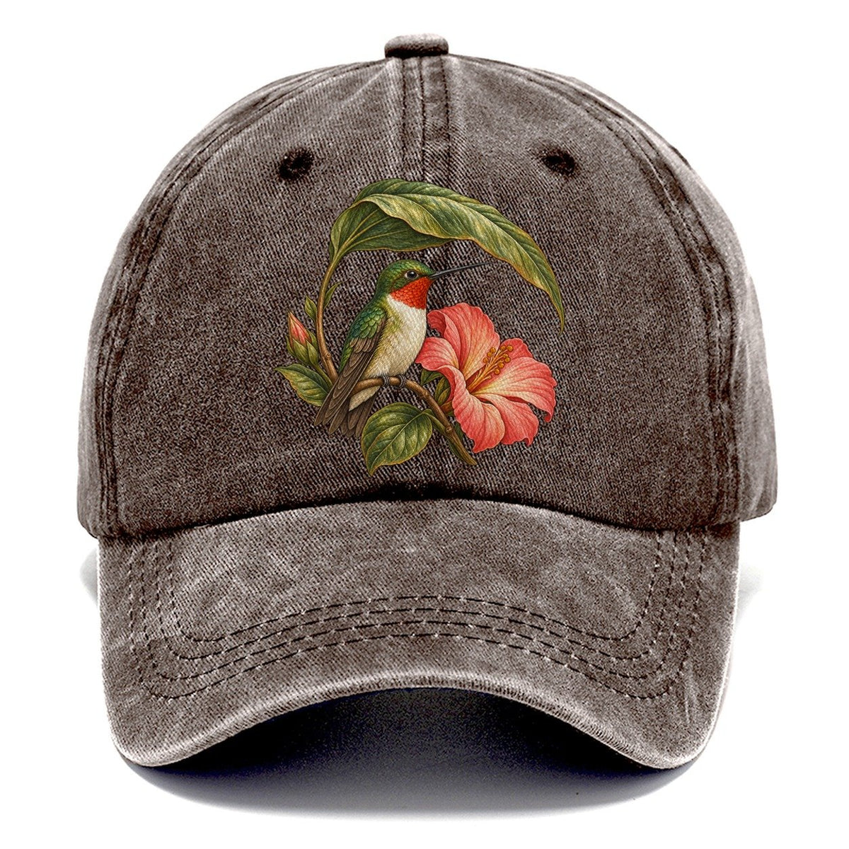 Hummingbird Rain Rest Everyday Originals Classic Cap – Brown