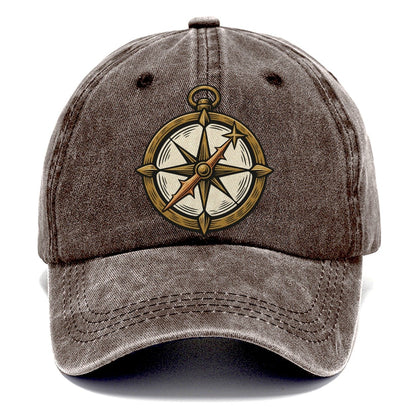 Cactus Compass Needle Sundown Familiars Classic Cap – Brown