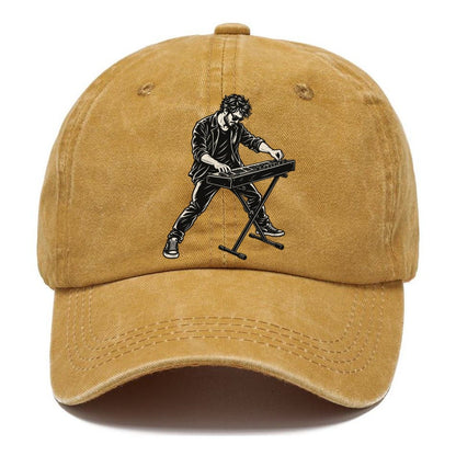Synth Player Filter Sweep Global Music Ink Figures Classic Cap – Golden Harvest