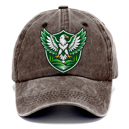 Nigeria Minimal Emblem Country Logos Classic Cap – Brown