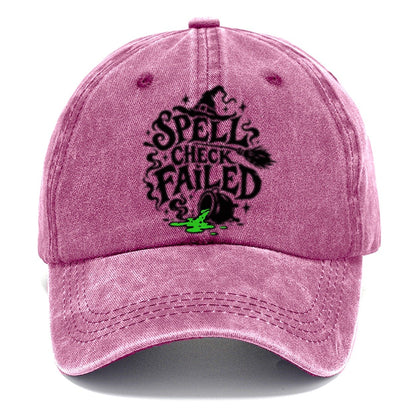 Spell Check Failed Slogan Witch Magic Classic Cap – Dusty Rose