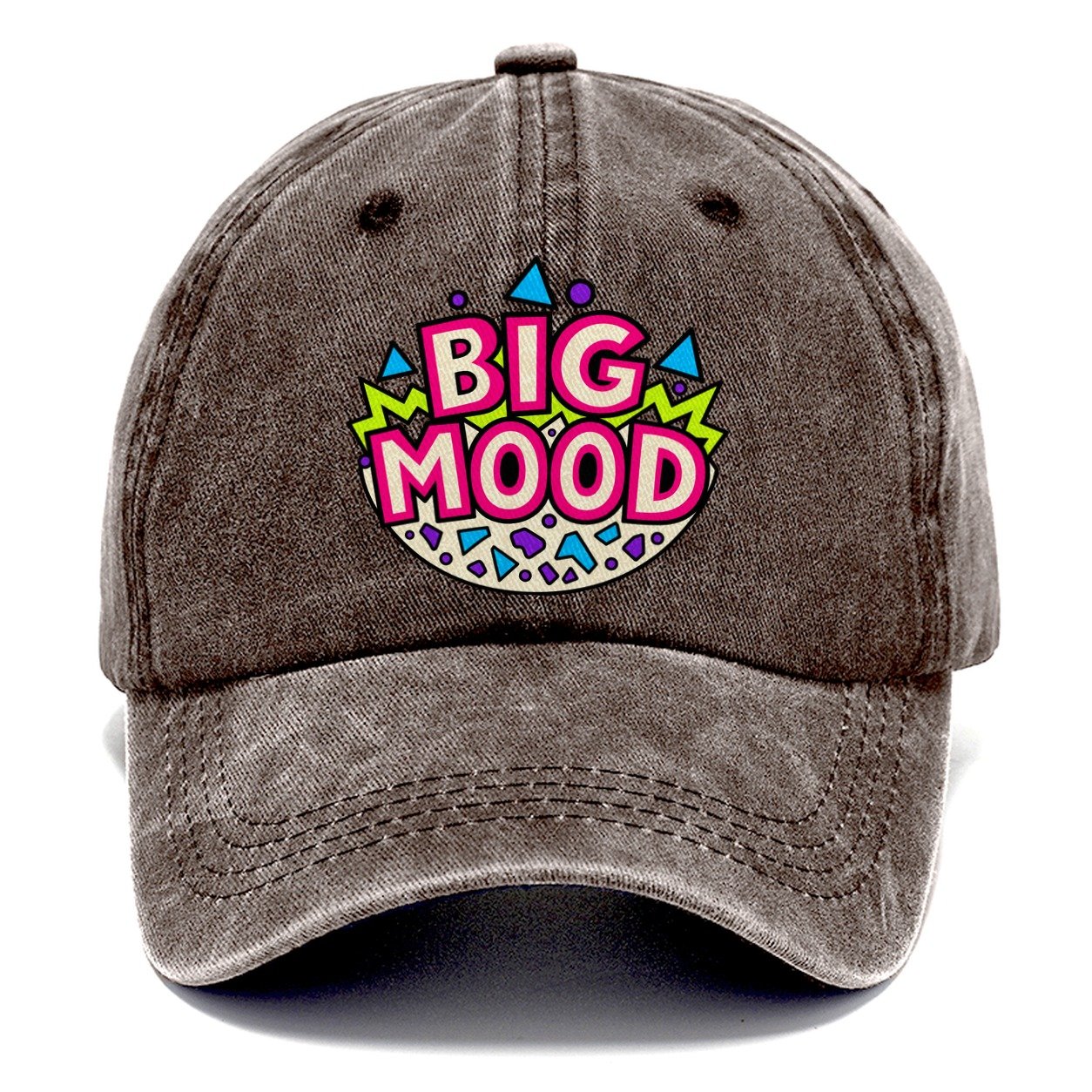 Big Mood Crazy Styles Classic Cap – Brown
