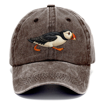 Running Puffin Classic Cap – Brown