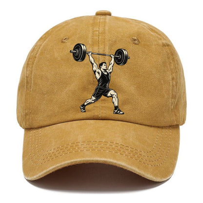 Weightlifter Split Jerk Global Sports Ink Figures Classic Cap – Golden Harvest