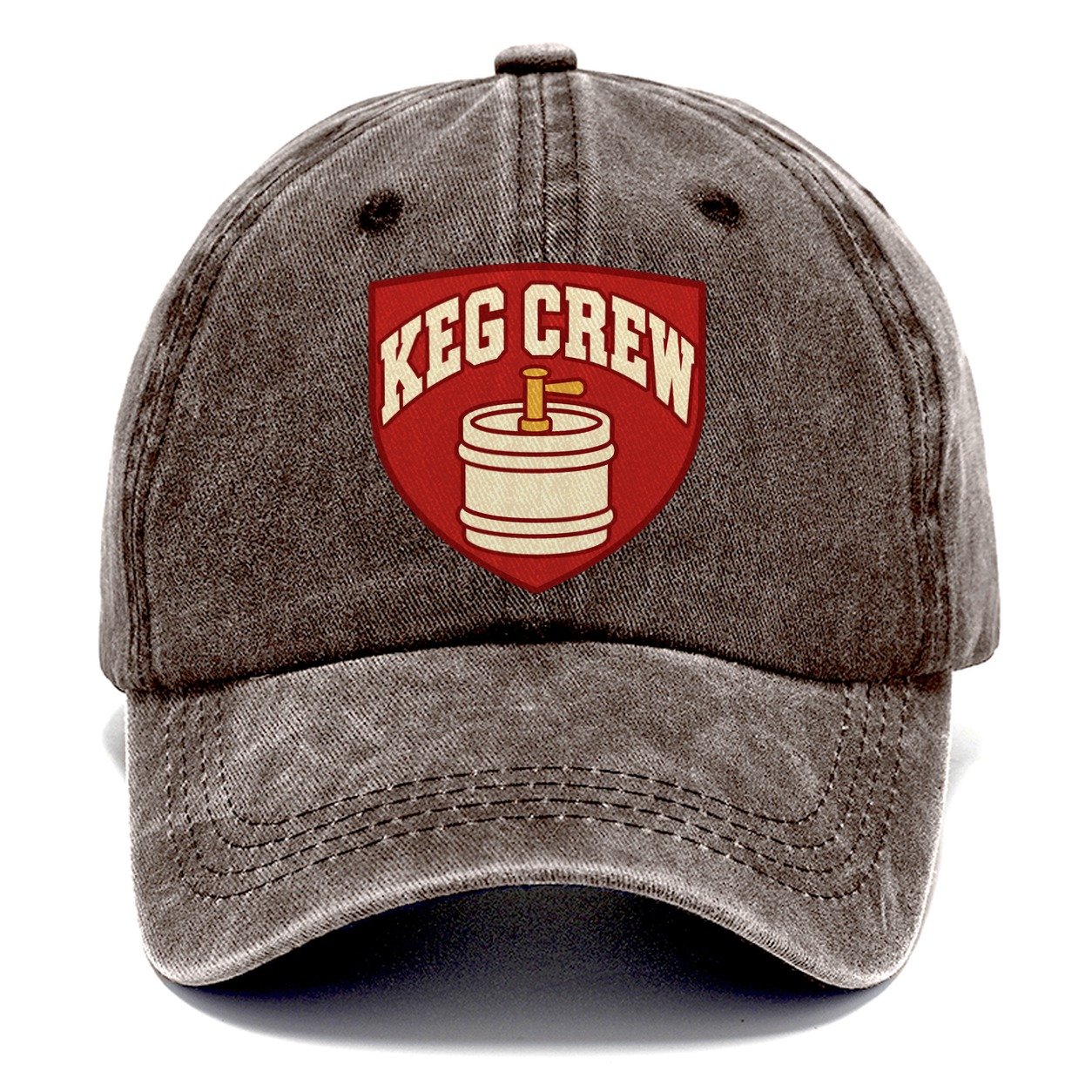 Keg Crew Classic Cap – Brown