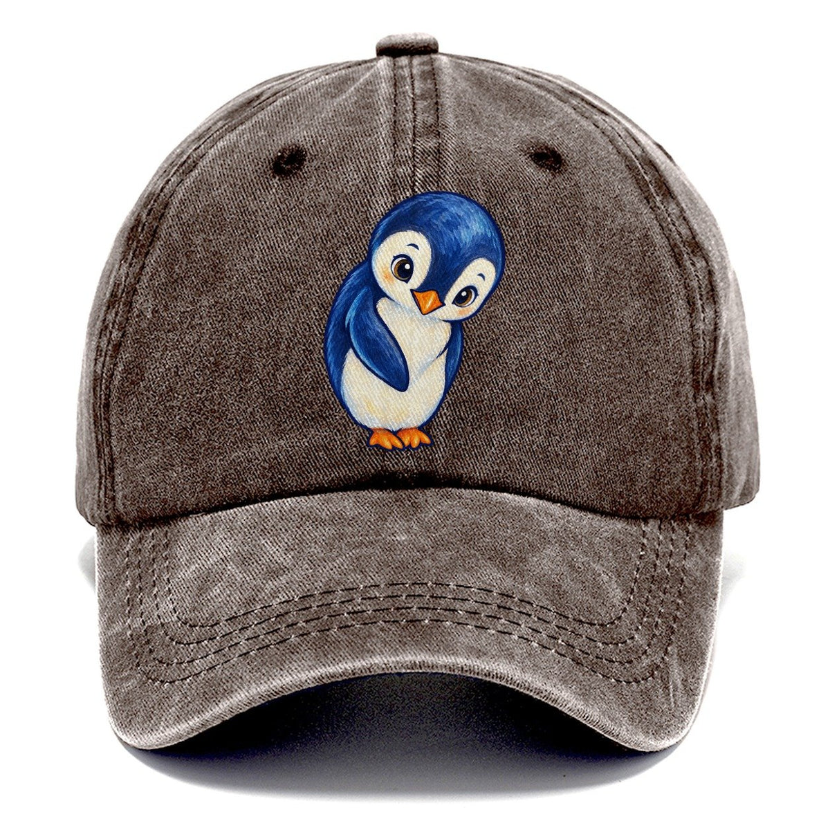 Penguin Little Bow Sea Sprite Classic Cap – Brown