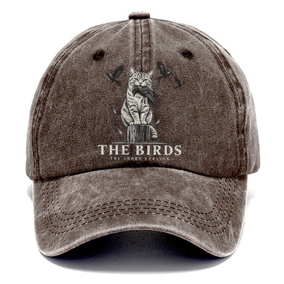 The Birds Short Version Cats Classic Cap – Brown