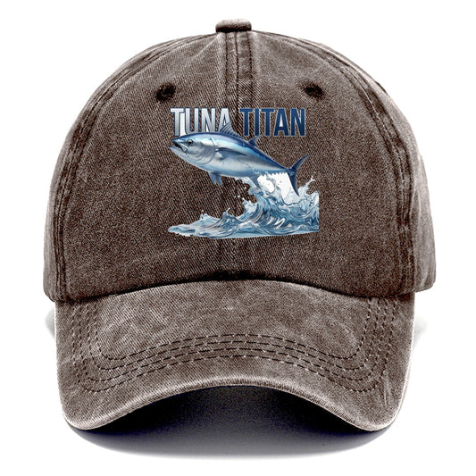 Tuna Titan Classic Cap – Brown