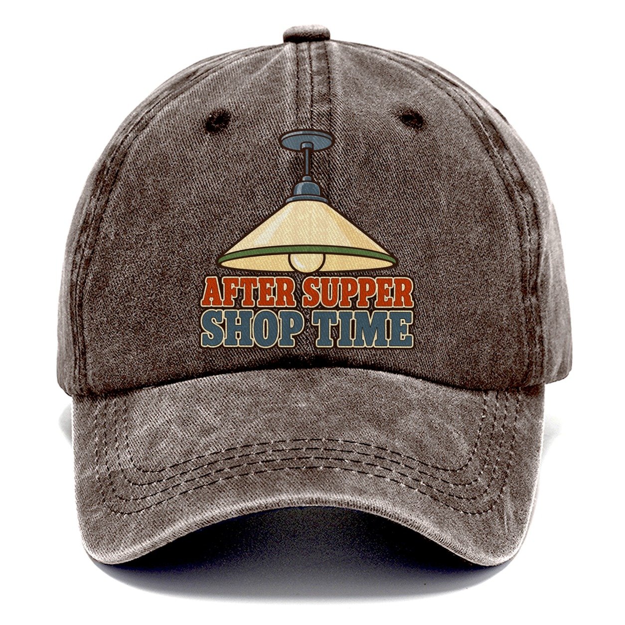 After Supper Shop Time Woodworking Classic Cap – Brown