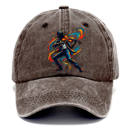 Violin Icon Music Instruments Classic Cap – Brown