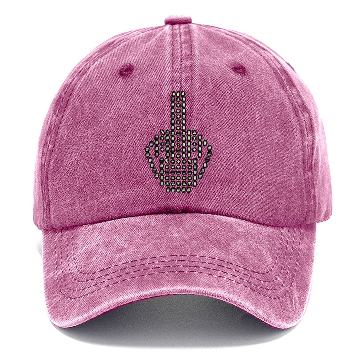 Defiant Hand Classic Cap – Dusty Rose