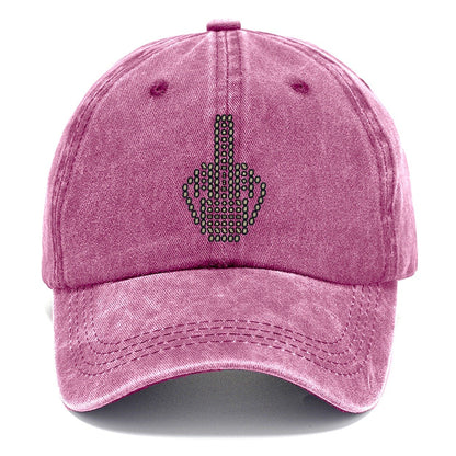Defiant Hand Classic Cap – Dusty Rose