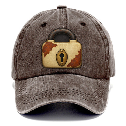 The Old Padlock Treasure Hunting Classic Cap – Brown