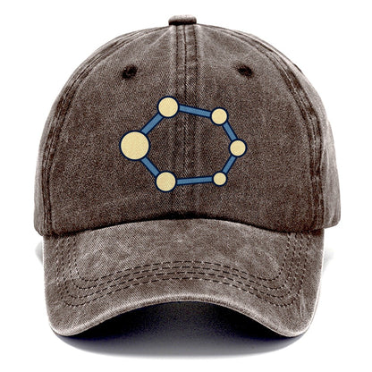 Southern Sky Figure Astronomy And Stargazing Classic Cap – Brown