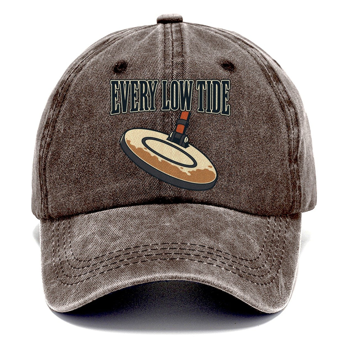 Every Low Tide Treasure Hunting Classic Cap – Brown
