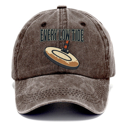 Every Low Tide Treasure Hunting Classic Cap – Brown
