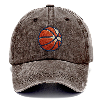 Basketball Tiny Solo Marks Classic Cap – Brown