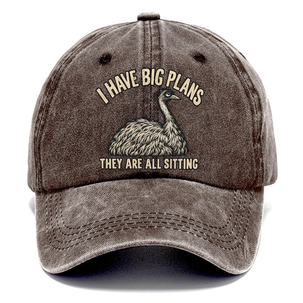 Emu Big Plans No Worm Club Classic Cap – Brown