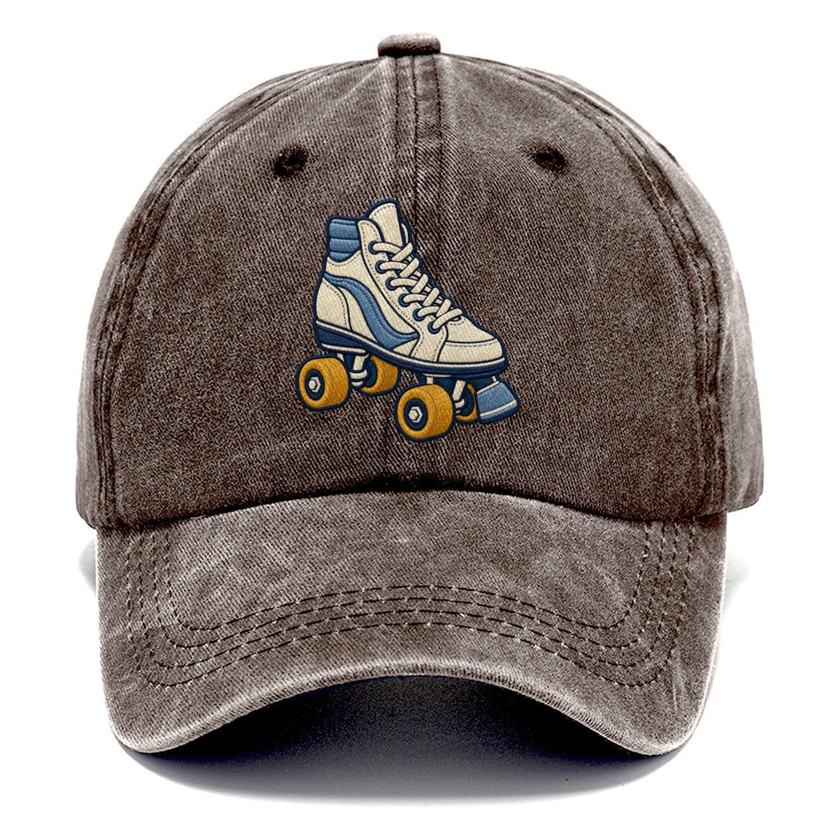 Roller Skate Tiny Solo Marks Classic Cap – Brown