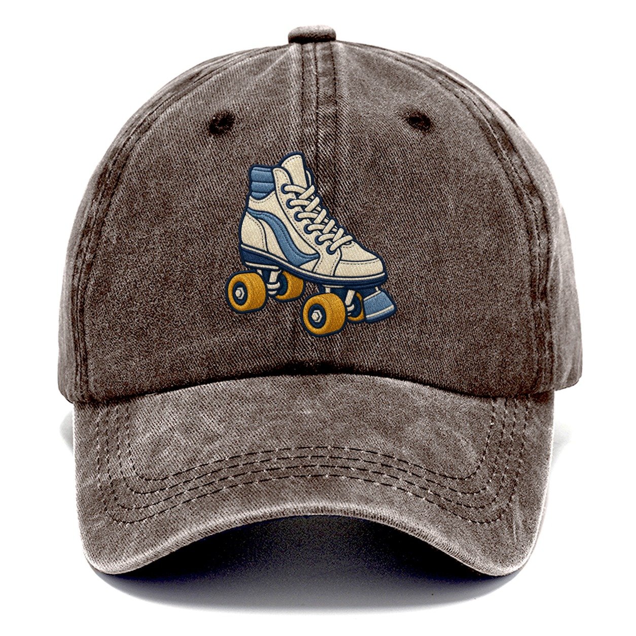 Roller Skate Tiny Solo Marks Classic Cap – Brown