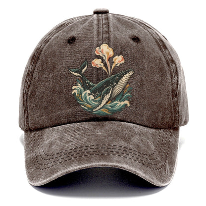 Whale Breath Cloud Gentle Wild Classic Cap – Brown