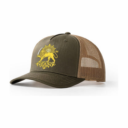 Shir O Khorshid Trucker Hat – Olive-Khaki