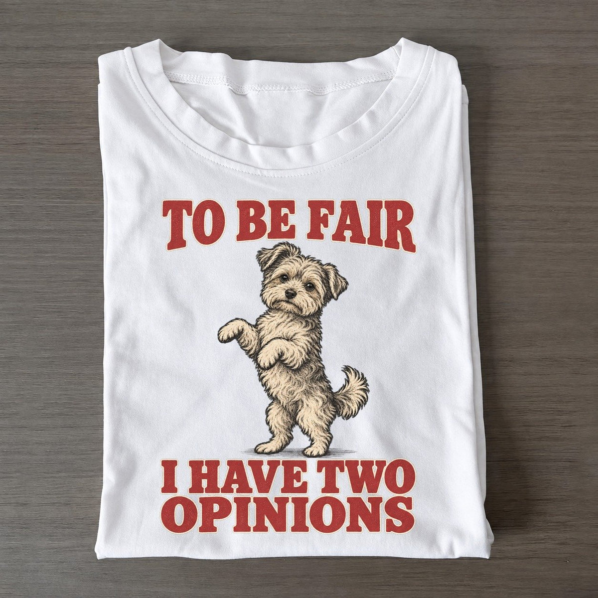 Yorkipoo Dog Declarations Classic T-shirt – White