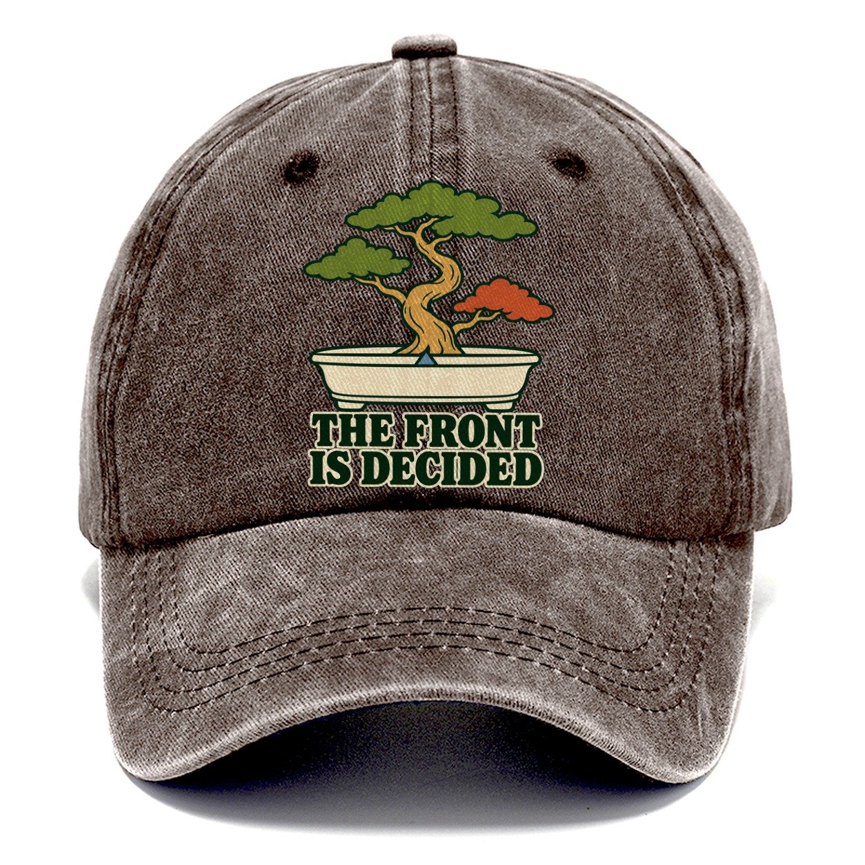 The Front Is Decided Bonsai Classic Cap – Brown