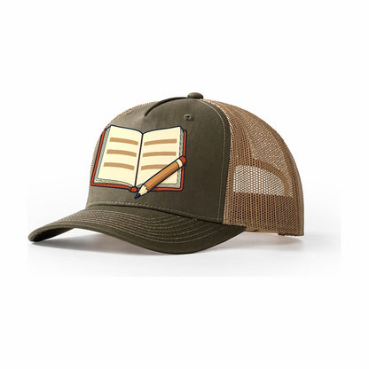 The Recovery Log Treasure Hunting Trucker Hat – Olive Khaki