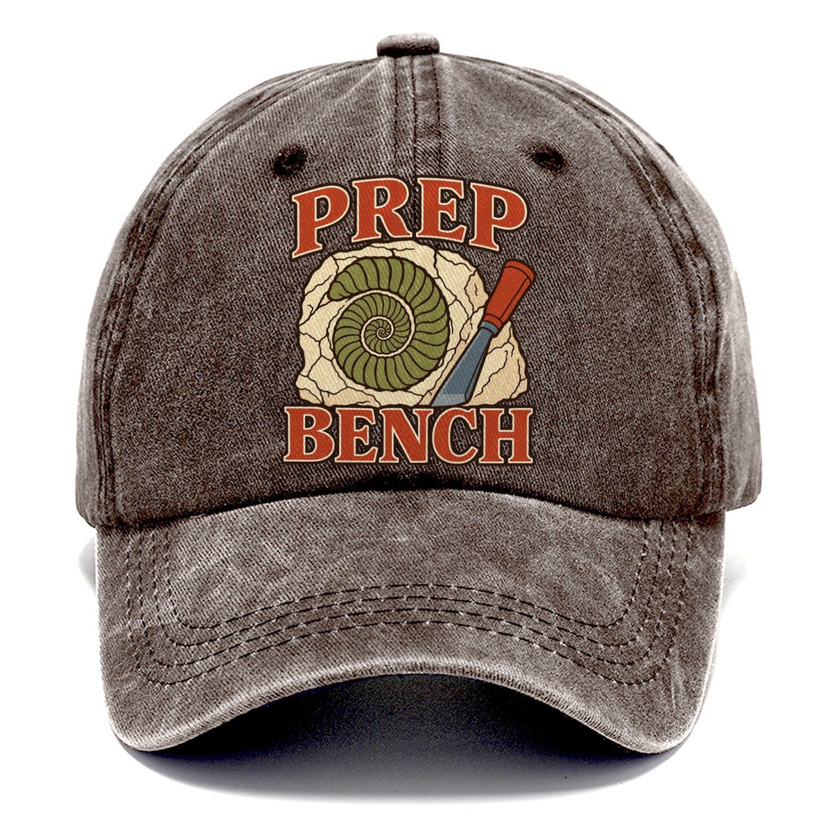 Fossil Preparation Bench Rocks And Minerals Classic Cap – Brown