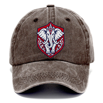 Thailand Minimal Emblem Country Logos Classic Cap – Brown
