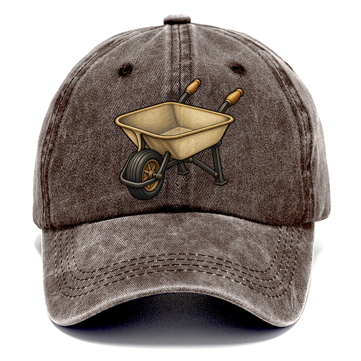 Wheelbarrow Heavy Duty Classic Cap – Brown