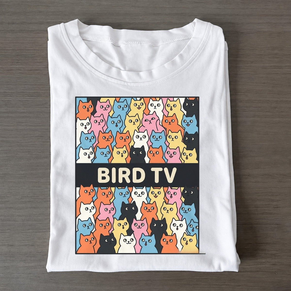 The Window Overcatted Classic T-shirt – White