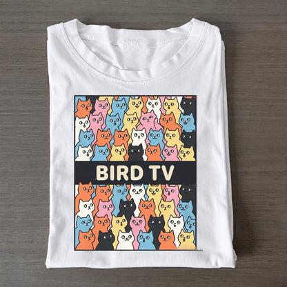 The Window Overcatted Classic T-shirt – White