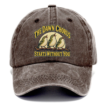 The Dawn Chorus Birdwatching Classic Cap – Brown