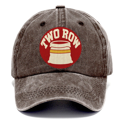 Two Row Grain Sack Classic Cap – Brown