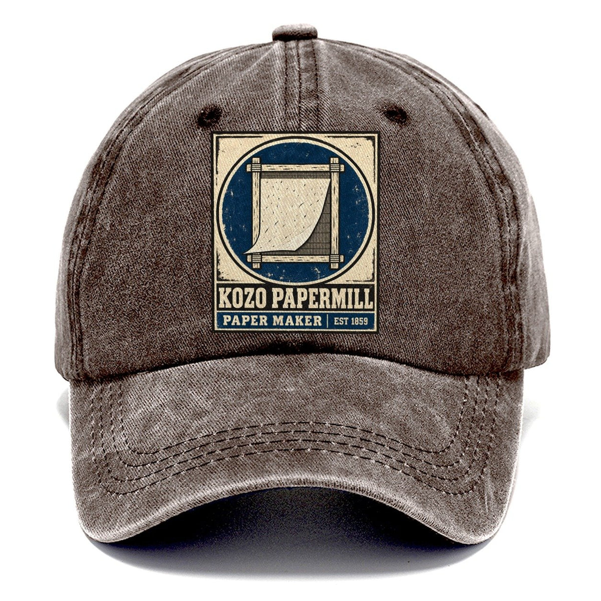 Kozo Paper Mill Noren Trade Co Classic Cap – Brown