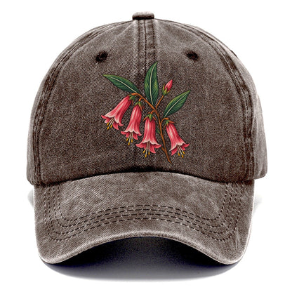Victoria Common Pink Heath Australia Cultural Icons Classic Cap – Brown
