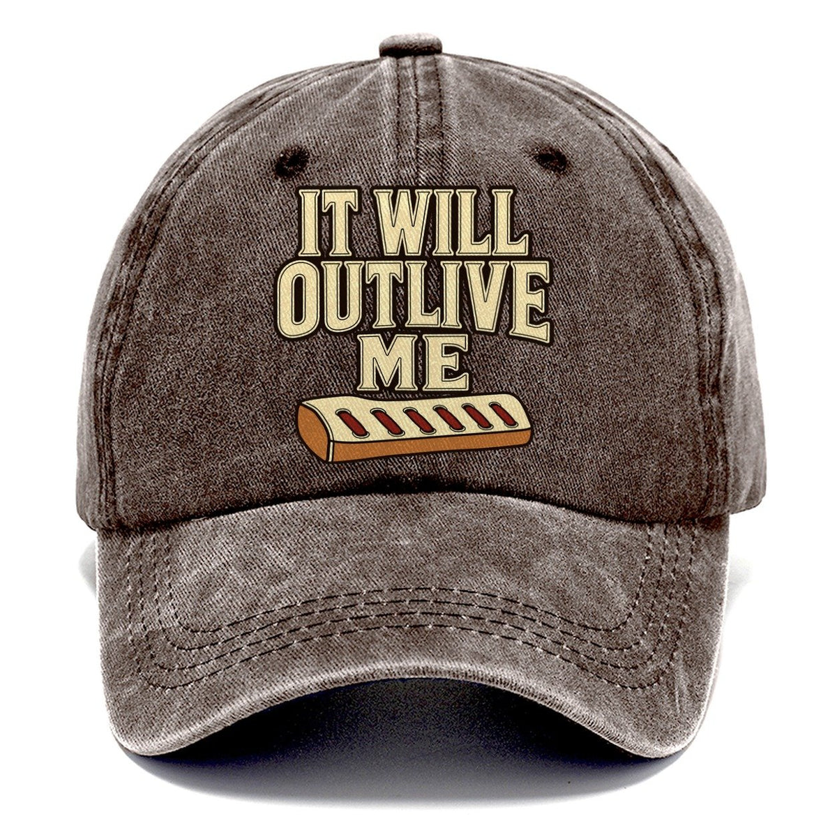 It Will Outlive Me Leathercraft Classic Cap – Brown
