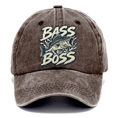 Bass Boss Fishing Elegant Classic Cap – Brown