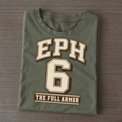 Ephesians 6 Varsity Chapel Varsity Classic T-shirt – Army Green
