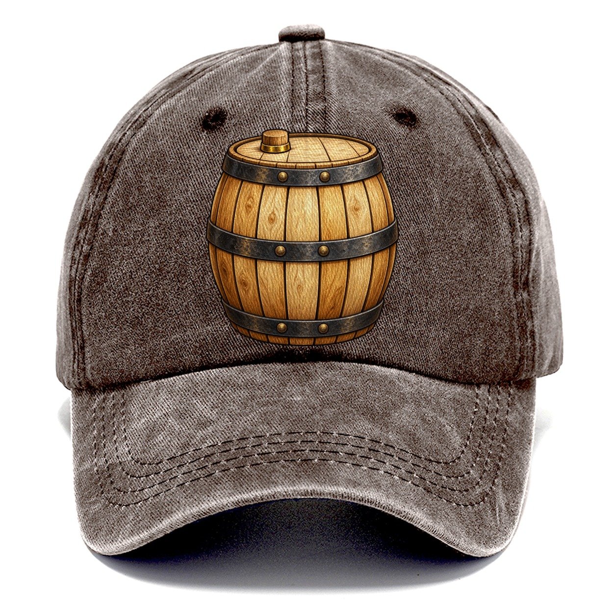 Oak Ageing Barrel Homebrewing Classic Cap – Brown