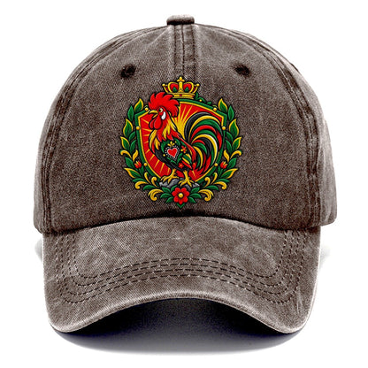 Portugal Heraldic Crest Country Logos Classic Cap – Brown