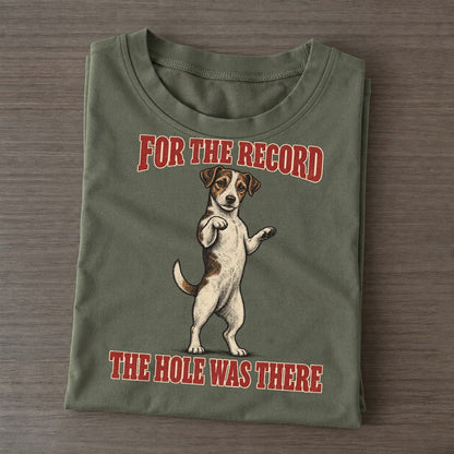 Jack Russell Terrier Dog Declarations Classic T-shirt – Army Green