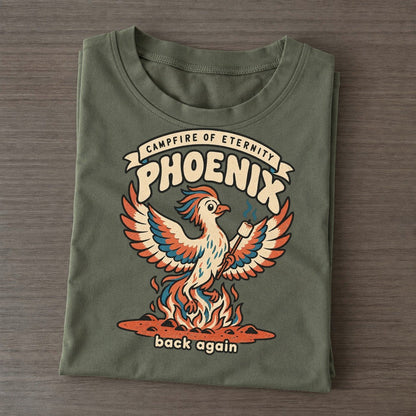 Phoenix Olympus Gift Shop Classic T-shirt – Army Green