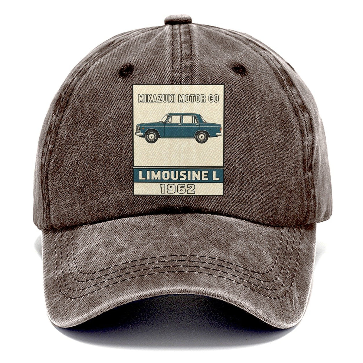 Mikazuki Limousine Showa Speed Plates Classic Cap – Brown