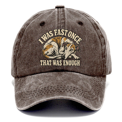 Greyhound Finished Early Everyday Originals Classic Cap – Brown