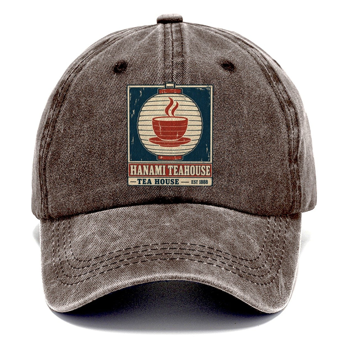Hanami Tea House Noren Trade Co Classic Cap – Brown