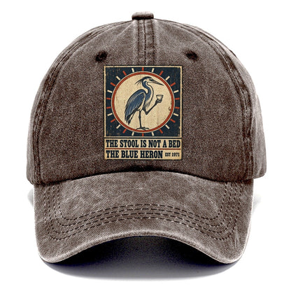 Blue Heron Bar Izakaya Rules Classic Cap – Brown